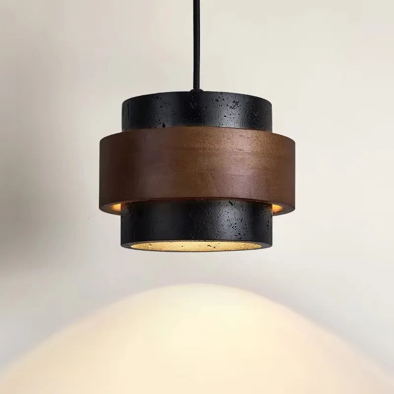 Japanese Wabi Sabi Style Bar Pendant Lamp Personalized and Creative Retro Style Homestay Restaurant Atmosphere Lighting Fixtures