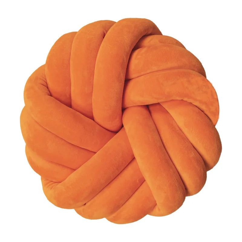 Round Handmade Knot Pillow Cushion Art Home Decor Pillows for Bed Pillows Throw Pillows for Couch Sofa Bedroom Christmas Gift
