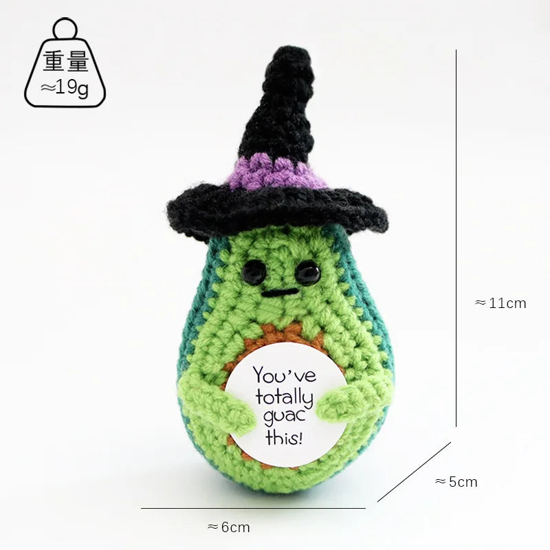 2025 Halloween Crochet Dolls Creative Halloween Decorations Friend Gifts Hand Woven Pumpkins