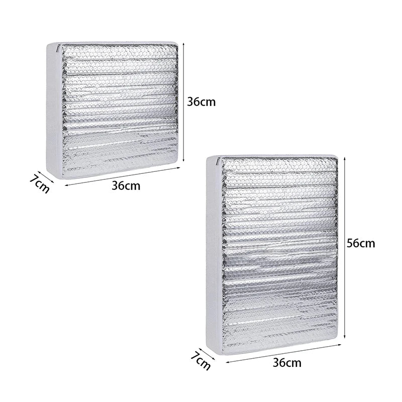 RV Sunroof Sunshades Motorhome Roof RV Vent Insulator UV Aluminum Film Block Reflective Sunshade Car Accessories Waterproof Camp